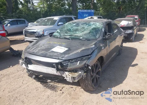 2018 Honda Civic Sport из США, поврежденный, VIN SHHFK7H49JU219903